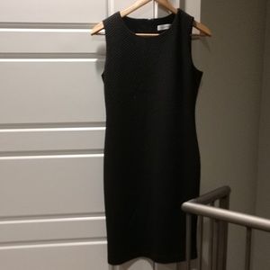 Black Calvin Klein dress